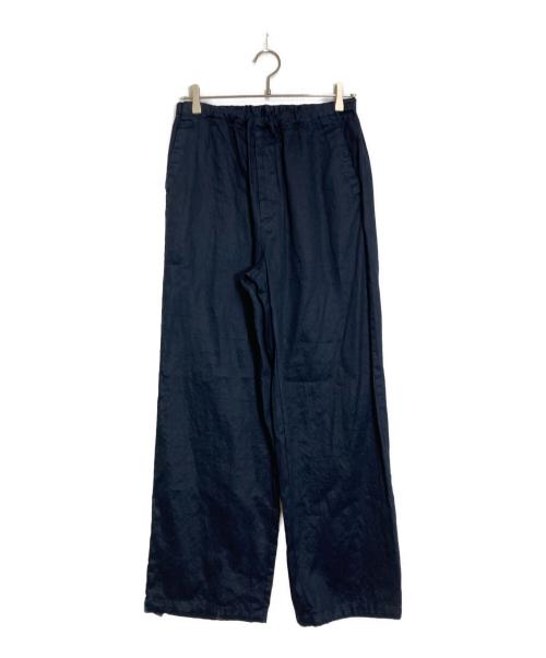 UNIVERSAL PRODUCTS.（ユニバーサルプロダクツ）UNIVERSAL PRODUCTS. (ユニバーサルプロダクツ) DYE EASY OVER PANTS ネイビー サイズ:1 未使用品の古着・服飾アイテム
