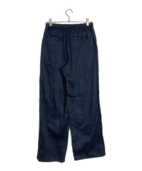 UNIVERSAL PRODUCTS.（ユニバーサルプロダクツ）UNIVERSAL PRODUCTS. (ユニバーサルプロダクツ) DYE EASY OVER PANTS ネイビー サイズ:1 未使用品の古着・服飾アイテム