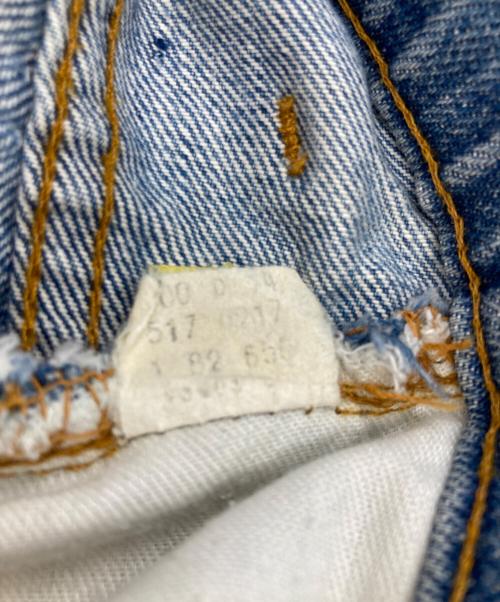 LEVI'S（リーバイス）LEVI'S (リーバイス) 80’s 517 デニムパンツ ブルー サイズ:33/30の古着・服飾アイテム