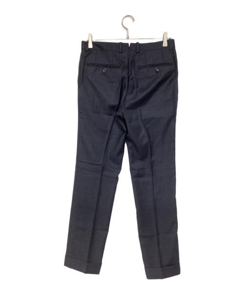 azabu tailor（アザブテーラー）azabu tailor (アザブテーラー) LORO PIANA (ロロピアーナ) 段返り3B セットアップスーツ ネイビー サイズ:42Aの古着・服飾アイテム