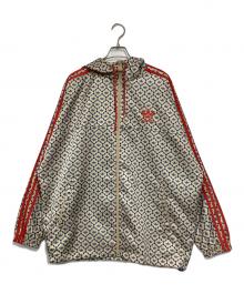 adidas×BECKHAM（アディダス）の古着「デビッド・ベッカム オリジナルス ウインドブレーカー」｜ベージュ×ブルー×レッド