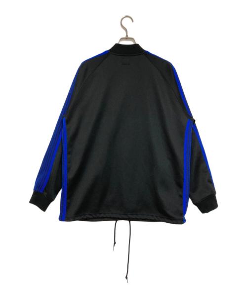 Needles（ニードルズ）Needles (ニードルズ) BEAMS (ビームス) 別注 Rib Coach Jacket ブラック×ブルー サイズ:Mの古着・服飾アイテム