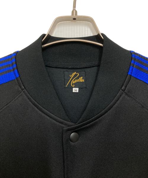 Needles（ニードルズ）Needles (ニードルズ) BEAMS (ビームス) 別注 Rib Coach Jacket ブラック×ブルー サイズ:Mの古着・服飾アイテム