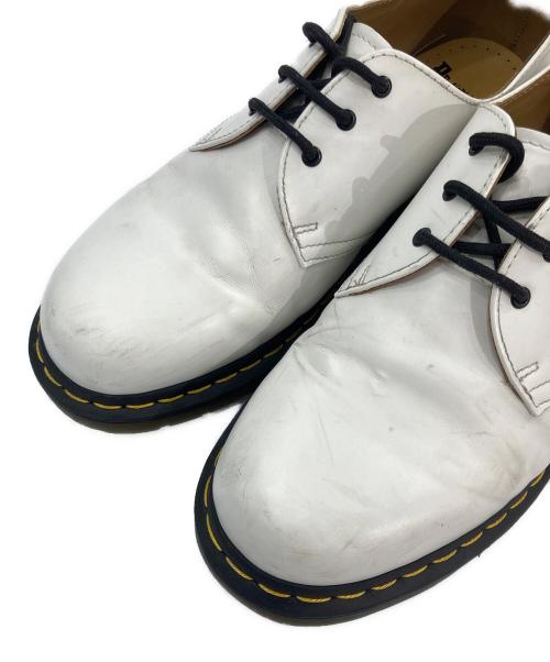 Dr.Martens（ドクターマーチン）Dr.Martens (ドクターマーチン) 3ホールシューズ ホワイト サイズ:UK 9の古着・服飾アイテム