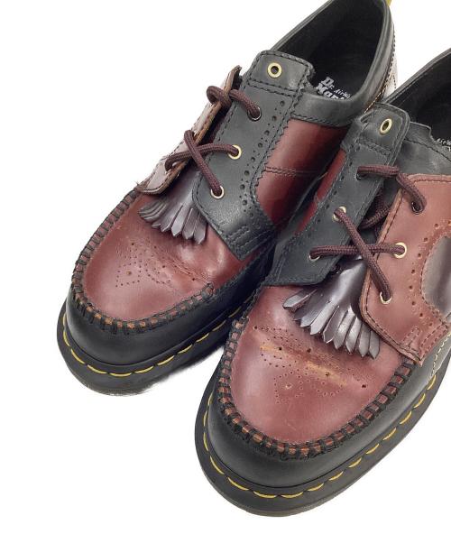 Dr.Martens（ドクターマーチン）Dr.Martens (ドクターマーチン) シューズ レッド×ブラック サイズ:UK9の古着・服飾アイテム