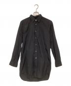 COMME des GARCONS HOMME PLUSコムデギャルソンオムプリュス）の古着「レイヤードデザインシャツ」｜ブラック