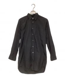 COMME des GARCONS HOMME PLUS（コムデギャルソンオムプリュス）の古着「レイヤードデザインシャツ」｜ブラック