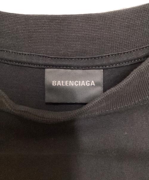 BALENCIAGA（バレンシアガ）BALENCIAGA (バレンシアガ) MIRROR LOGO T-SHIRT ブラック サイズ:XSの古着・服飾アイテム