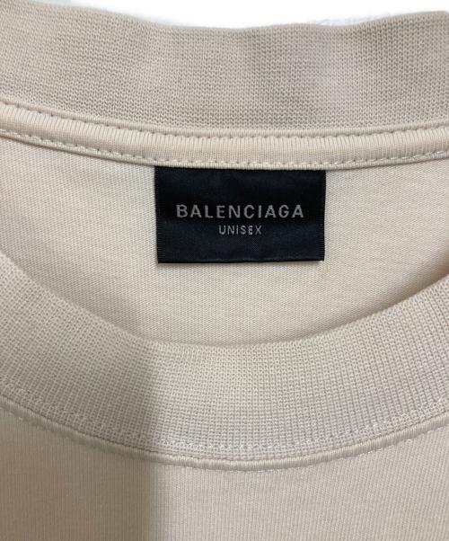 BALENCIAGA（バレンシアガ）BALENCIAGA (バレンシアガ) Political Stencil T-shirt / ポリティカル ステンシルTシャツ ベージュ サイズ:Sの古着・服飾アイテム