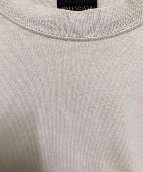 BALENCIAGA（バレンシアガ）BALENCIAGA (バレンシアガ) Political Stencil T-shirt / ポリティカル ステンシルTシャツ ベージュ サイズ:Sの古着・服飾アイテム