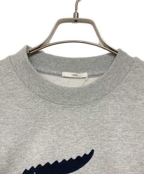 LACOSTE（ラコステ）LACOSTE (ラコステ) A.P.C. (アーペーセー) コラボロゴスウェット グレー サイズ:Ｌ 未使用品の古着・服飾アイテム