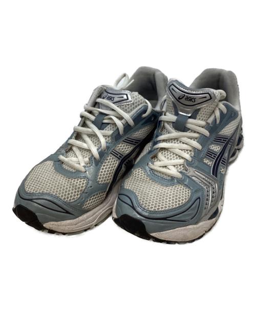 asics（アシックス）asics (アシックス) GEL-KAYANO 14 ローカットスニーカー ホワイト×ブルー サイズ:27の古着・服飾アイテム