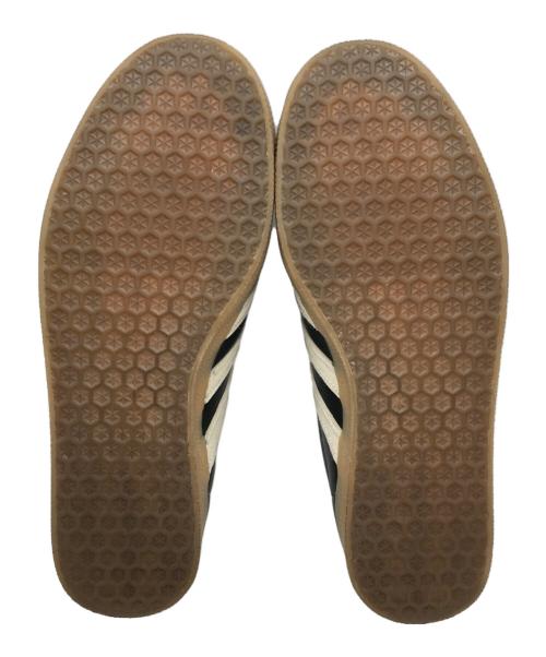 adidas（アディダス）adidas (アディダス) FOOT INDUSTRY (フットインダストリー) GAZELLE ローカットスニーカー ブラック サイズ:24の古着・服飾アイテム