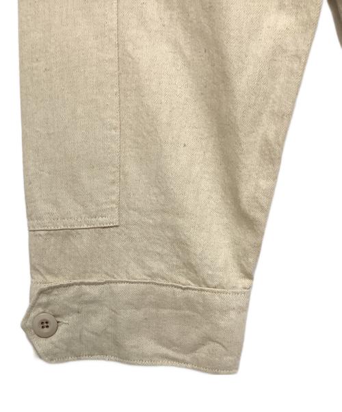 PORTANCE（ポータンス）PORTANCE (ポータンス) HEMP MIX BDU JKT アイボリー サイズ:Ｍ 未使用品の古着・服飾アイテム