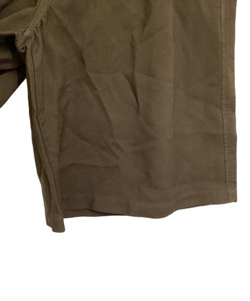 COMME des GARCONS SHIRT（コムデギャルソンシャツ）COMME des GARCONS SHIRT (コムデギャルソンシャツ) polyester twill garment treated Shorts オリーブ サイズ:L 未使用品の古着・服飾アイテム