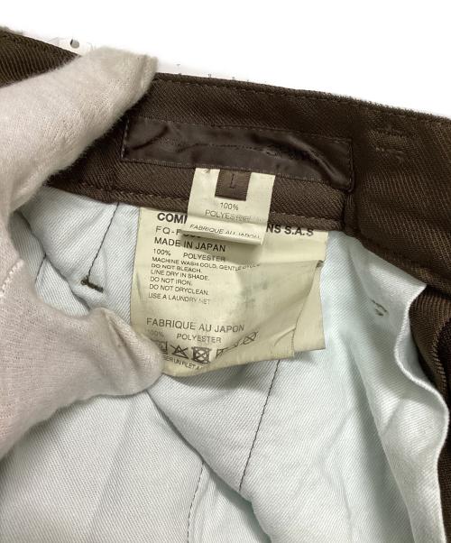 COMME des GARCONS SHIRT（コムデギャルソンシャツ）COMME des GARCONS SHIRT (コムデギャルソンシャツ) polyester twill garment treated Shorts オリーブ サイズ:L 未使用品の古着・服飾アイテム
