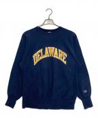 Champion REVERSE WEAVEチャンピオン リバース ウィーブ）の古着「プリントスウェット」｜ネイビー