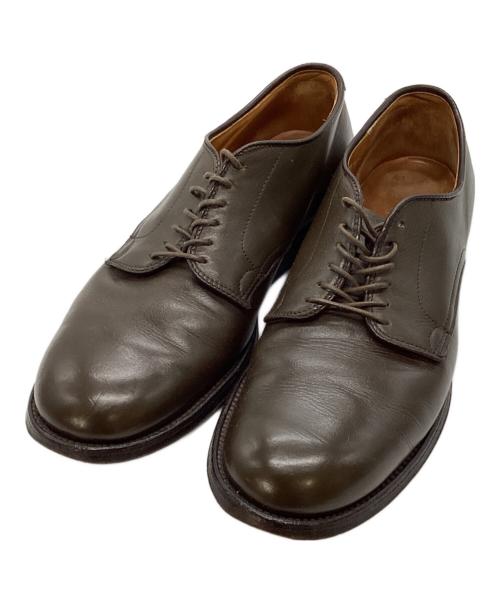 MARGARET HOWELL（マーガレットハウエル）MARGARET HOWELL (マーガレットハウエル) Alden (オールデン) レザーシューズ オリーブ サイズ:SIZE 8の古着・服飾アイテム
