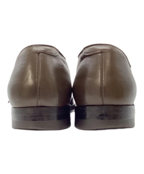 MARGARET HOWELL（マーガレットハウエル）MARGARET HOWELL (マーガレットハウエル) Alden (オールデン) レザーシューズ オリーブ サイズ:SIZE 8の古着・服飾アイテム