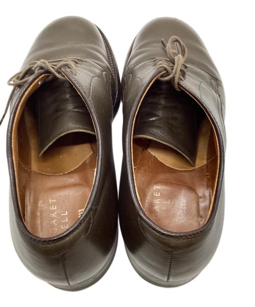 MARGARET HOWELL（マーガレットハウエル）MARGARET HOWELL (マーガレットハウエル) Alden (オールデン) レザーシューズ オリーブ サイズ:SIZE 8の古着・服飾アイテム