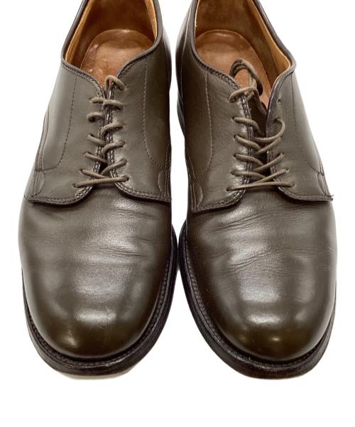 MARGARET HOWELL（マーガレットハウエル）MARGARET HOWELL (マーガレットハウエル) Alden (オールデン) レザーシューズ オリーブ サイズ:SIZE 8の古着・服飾アイテム