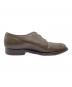 中古・古着 MARGARET HOWELL (マーガレットハウエル) Alden (オールデン) レザーシューズ オリーブ サイズ:SIZE 8：27000円