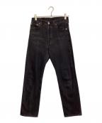 LEVI'Sリーバイス）の古着「後染め501デニムパンツ」｜ブラック