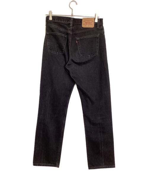 LEVI'S（リーバイス）LEVI'S (リーバイス) 後染め501デニムパンツ ブラック サイズ:30の古着・服飾アイテム