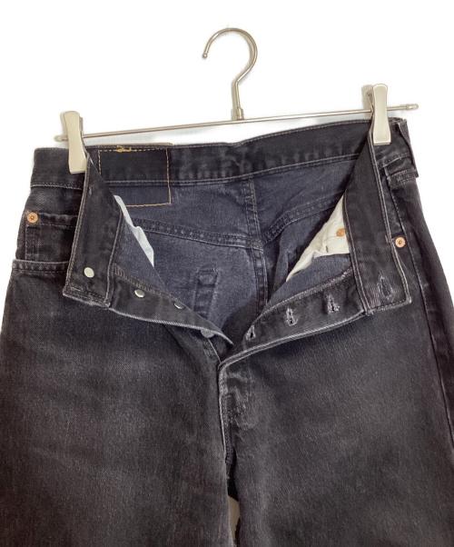 LEVI'S（リーバイス）LEVI'S (リーバイス) 後染め501デニムパンツ ブラック サイズ:30の古着・服飾アイテム