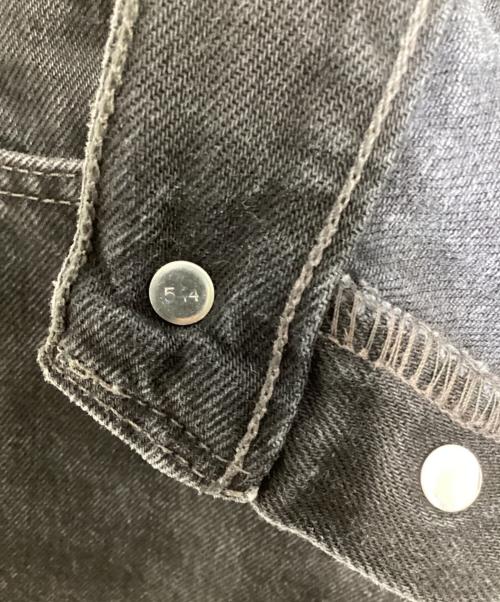 LEVI'S（リーバイス）LEVI'S (リーバイス) 後染め501デニムパンツ ブラック サイズ:30の古着・服飾アイテム