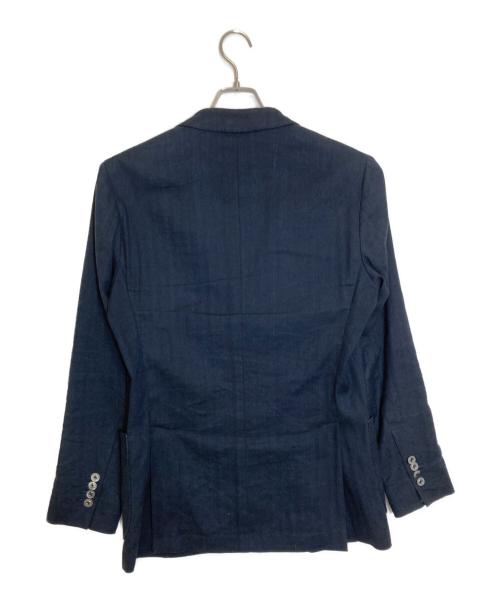 Drumohr（ドルモア）Drumohr (ドルモア) ピークドラペルダブルジャケット ネイビー サイズ:SIZE 46の古着・服飾アイテム