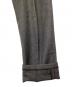 中古・古着 IGARASHI TROUSERS (イガラシ トラウザーズ) BEAMS F (ビームスエフ) サイドアジャスタースラックス グレー サイズ:不明：12000円