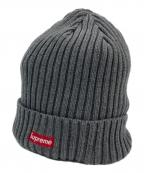 SUPREMEシュプリーム）の古着「ロゴビーニー」｜グレー