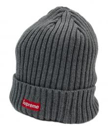 SUPREME（シュプリーム）の古着「ロゴビーニー」｜グレー