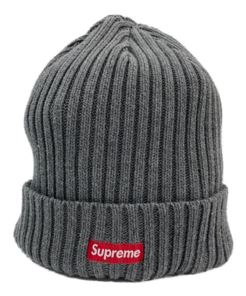 SUPREME（シュプリーム）Supreme (シュプリーム) ロゴビーニー グレー サイズ:-の古着・服飾アイテム