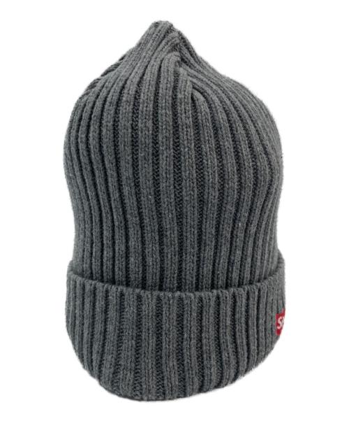 SUPREME（シュプリーム）Supreme (シュプリーム) ロゴビーニー グレー サイズ:-の古着・服飾アイテム