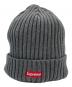 Supreme (シュプリーム) ロゴビーニー グレー サイズ:-：6000円