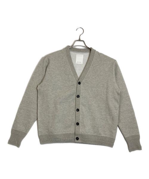 UN-USELESS（アンユーズレス）UN-USELESS (アンユーズレス) RELAXING SWKNIT CARDIGAN グレー サイズ:１の古着・服飾アイテム