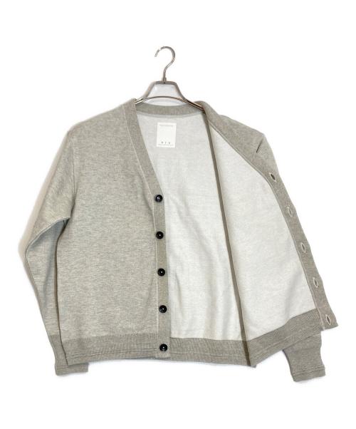 UN-USELESS（アンユーズレス）UN-USELESS (アンユーズレス) RELAXING SWKNIT CARDIGAN グレー サイズ:１の古着・服飾アイテム