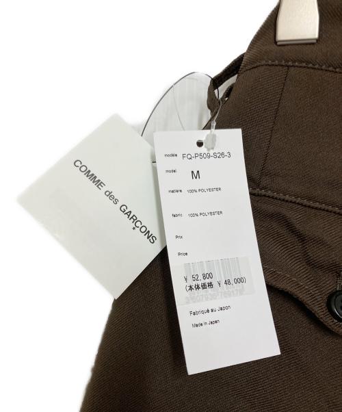 COMME des GARCONS SHIRT（コムデギャルソンシャツ）COMME des GARCONS SHIRT (コムデギャルソンシャツ) polyester twill garment treated Shorts ブラウン サイズ:Mの古着・服飾アイテム