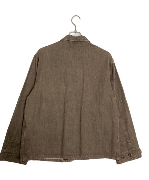 PORTANCE（ポータンス）PORTANCE (ポータンス) HEMP MIX BDU JKT/ヘンプ ミックス ビーディーユー ジャケット ブラウン サイズ:M 未使用品の古着・服飾アイテム