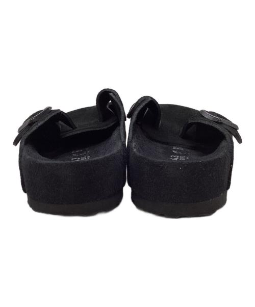 BIRKENSTOCK（ビルケンシュトック）BIRKENSTOCK (ビルケンシュトック) スエードボストン サンダル ブラック サイズ:28㎝の古着・服飾アイテム