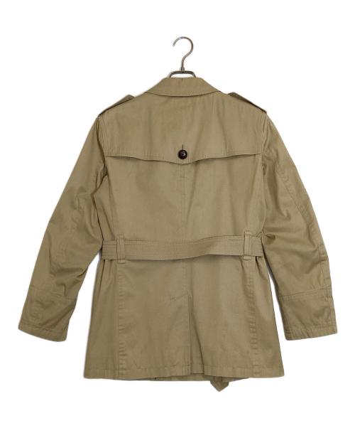 BURBERRY BLACK LABEL（バーバリーブラックレーベル）BURBERRY BLACK LABEL (バーバリーブラックレーベル) ショートトレンチコート ベージュ サイズ:Mの古着・服飾アイテム