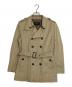 BURBERRY BLACK LABEL（バーバリーブラックレーベル）の古着「ショートトレンチコート」｜ベージュ