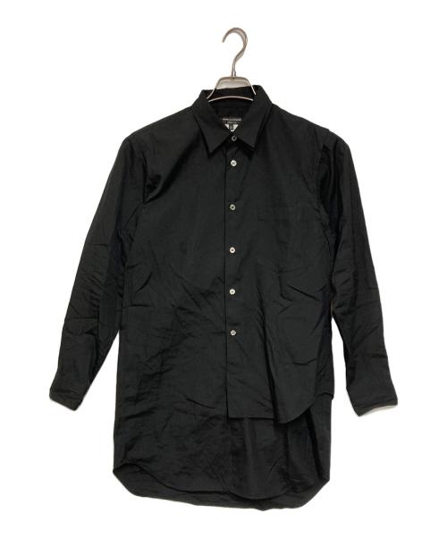 COMME des GARCONS HOMME PLUS（コムデギャルソンオムプリュス）COMME des GARCONS HOMME PLUS (コムデギャルソンオムプリュス) レイヤードデザインシャツ ブラック サイズ:XSの古着・服飾アイテム