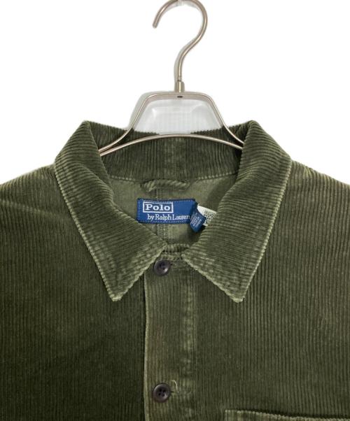 POLO RALPH LAUREN（ポロ・ラルフローレン）POLO RALPH LAUREN (ポロ・ラルフローレン) コーデュロイカバーオール グリーン サイズ:Ｍの古着・服飾アイテム