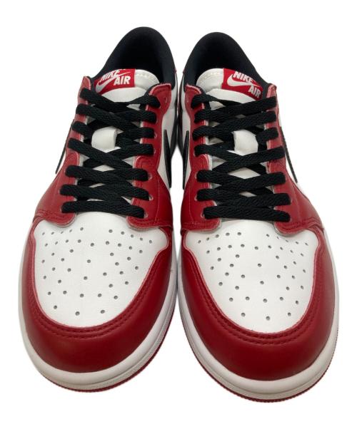 NIKE（ナイキ）NIKE (ナイキ) Air Jordan 1 Retro Low OG ローカットスニーカー ホワイト×レッド×ブラック サイズ:28㎝の古着・服飾アイテム