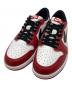 NIKE（ナイキ）の古着「Air Jordan 1 Retro Low OG ローカットスニーカー」｜ホワイト×レッド×ブラック