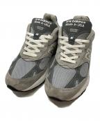 NEW BALANCEニューバランス）の古着「993 ローカットスニーカー」｜グレー