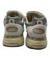 中古・古着 NEW BALANCE (ニューバランス) 993 ローカットスニーカー グレー サイズ:28㎝：20000円